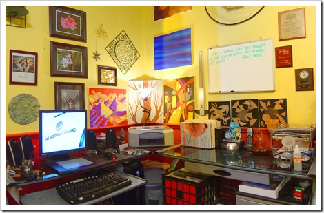 Studio|chris - The work area.